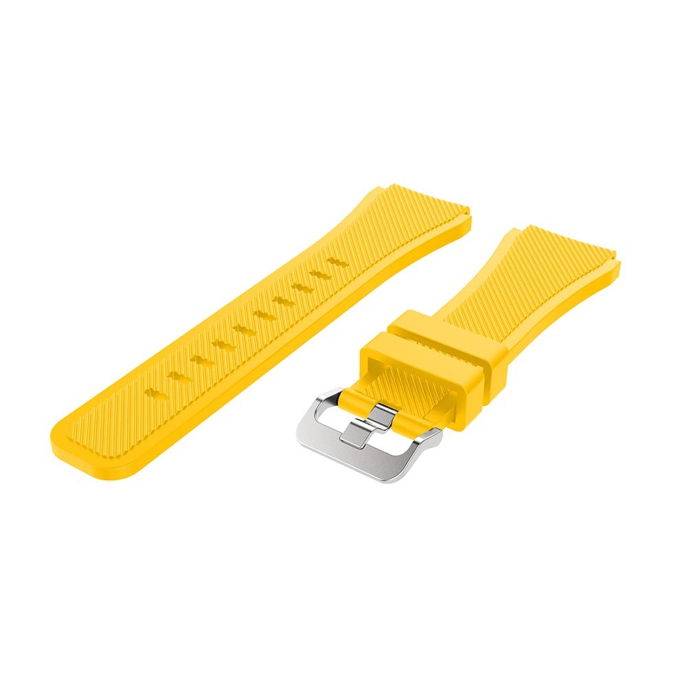 Samsung Galaxy Watch 3 (45mm) Ersatz Sport Silikon Armband Grip (Gelenkumfang: 180-230mm) - Gelb