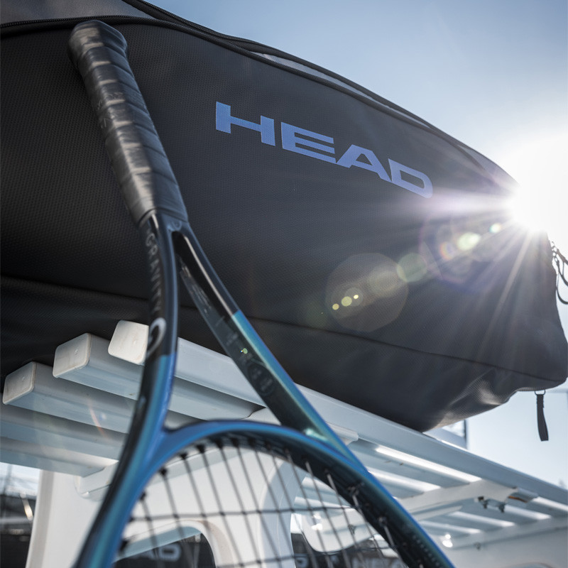 Sac de tennis Head Pro X Duffle Sport gris et noir Gravity