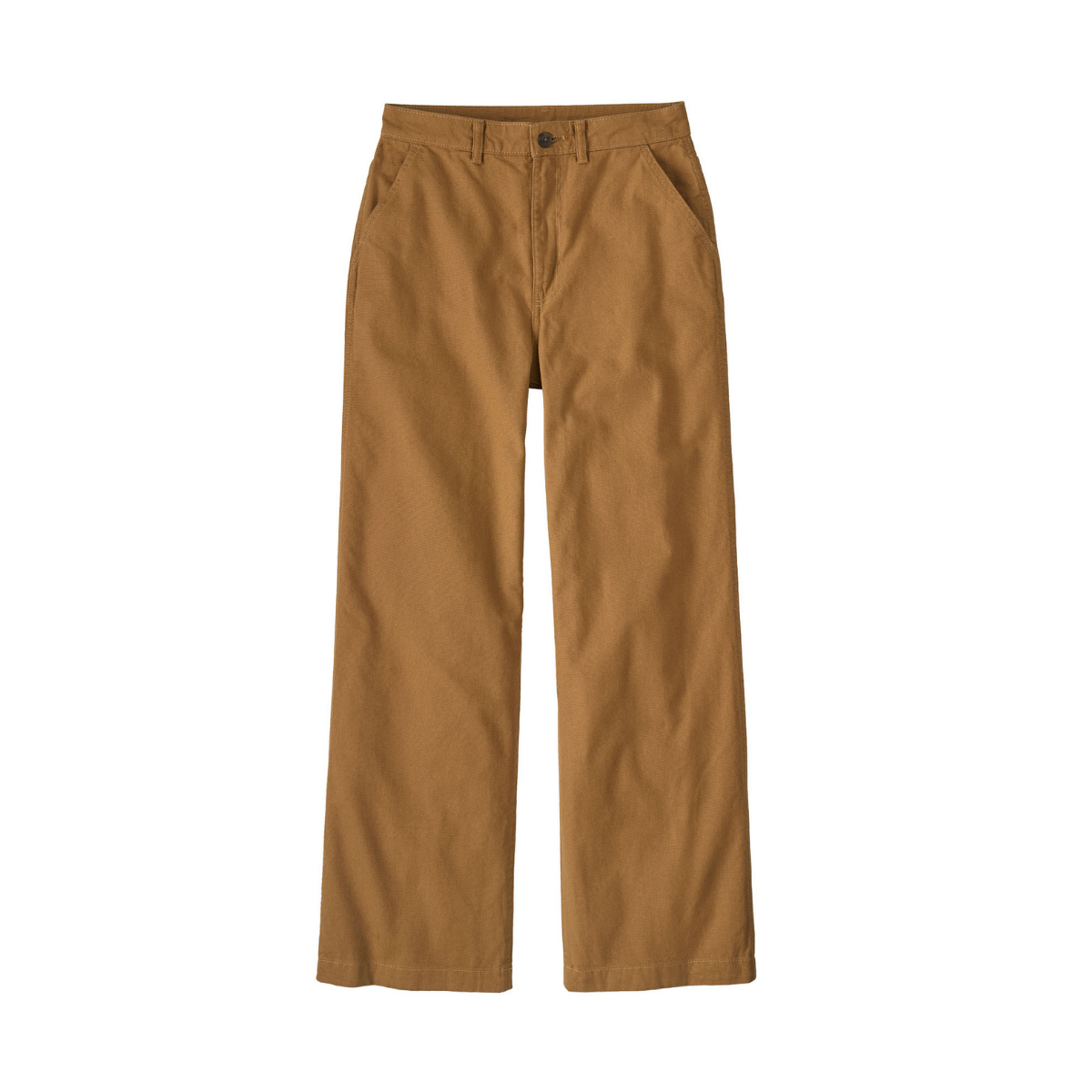 Patagonia Point Reyes Canvas Wide Leg Pants, dame (Brown)