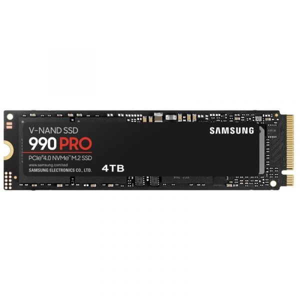 SSD Samsung 4TB 990 Pro M.2 PCIe 4.0 NVMe - MZ-V9P4T0BW