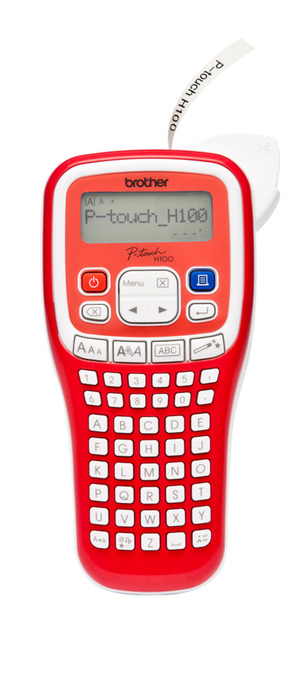 Brother P-touch labelprinter rød