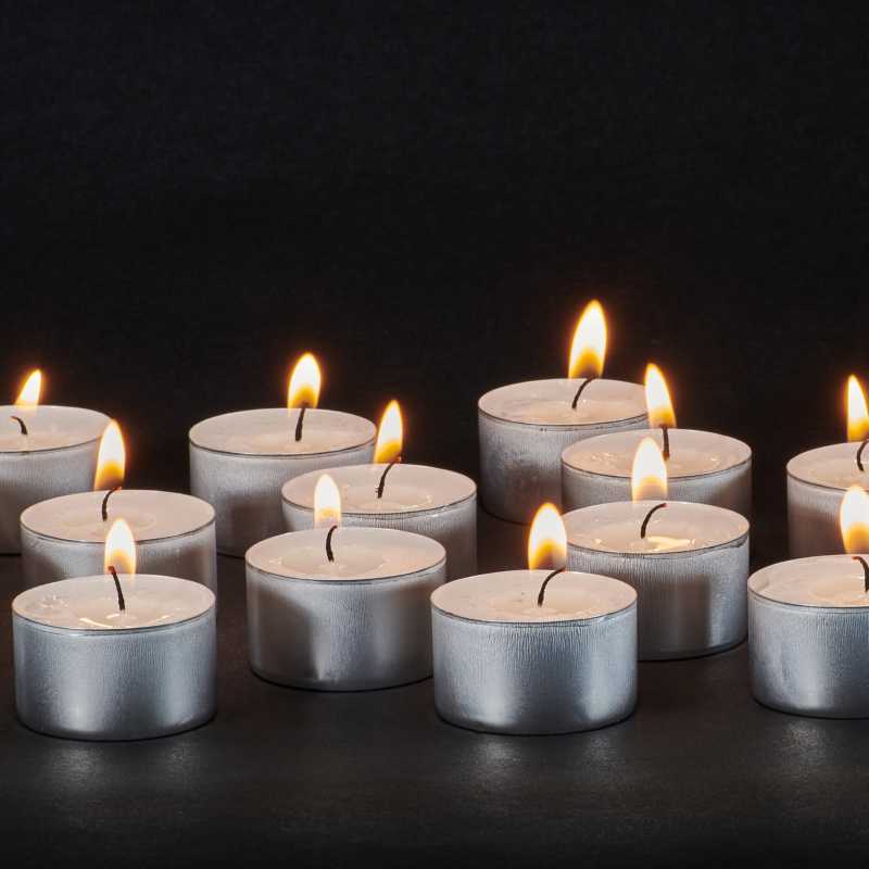 Telys av stearin, 50-pakning