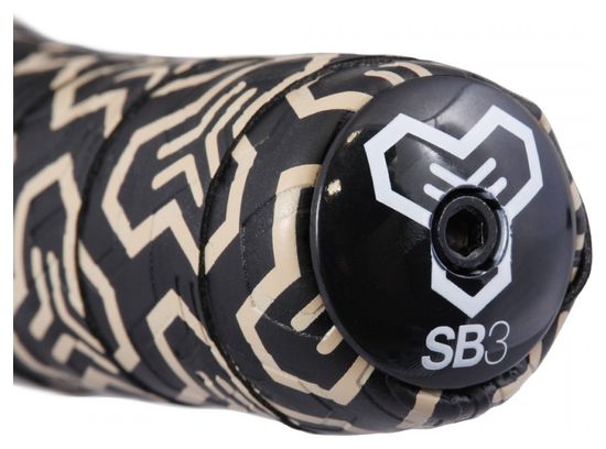 Ruban de Cintre SB3 Flowy 2 Gravel Noir / Beige Sand