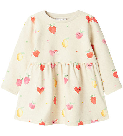 Name It Sweat Kleid - NmfFolina - Peyote Melange
