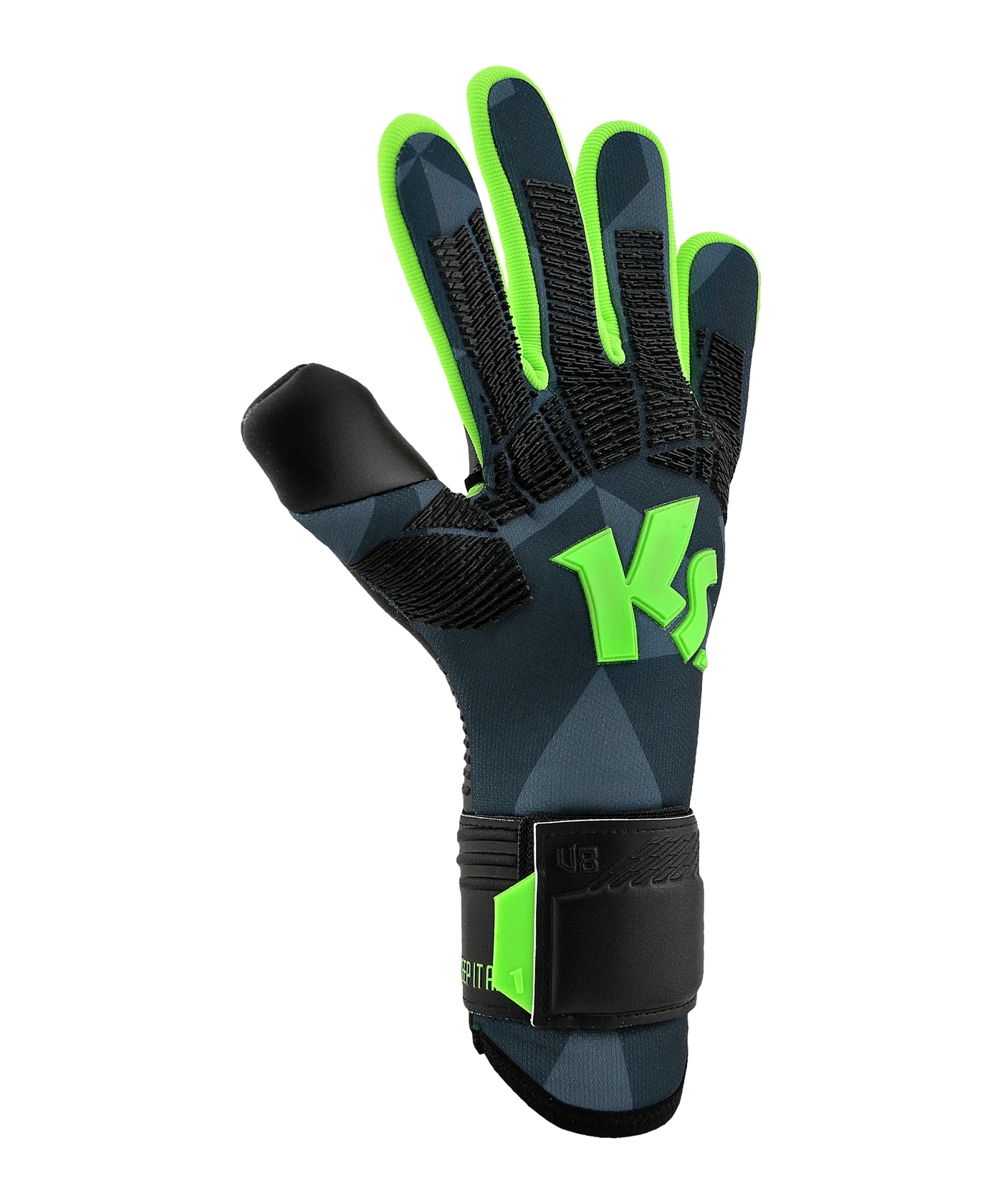 KEEPERsport Varan8 Champ NC Demon Torwarthandschuhe Schwarz