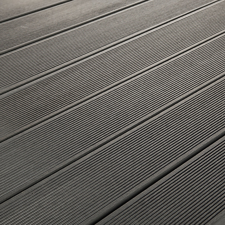 Lame de terrasse composite anthracite Areto L.205 x l.11,9 cm