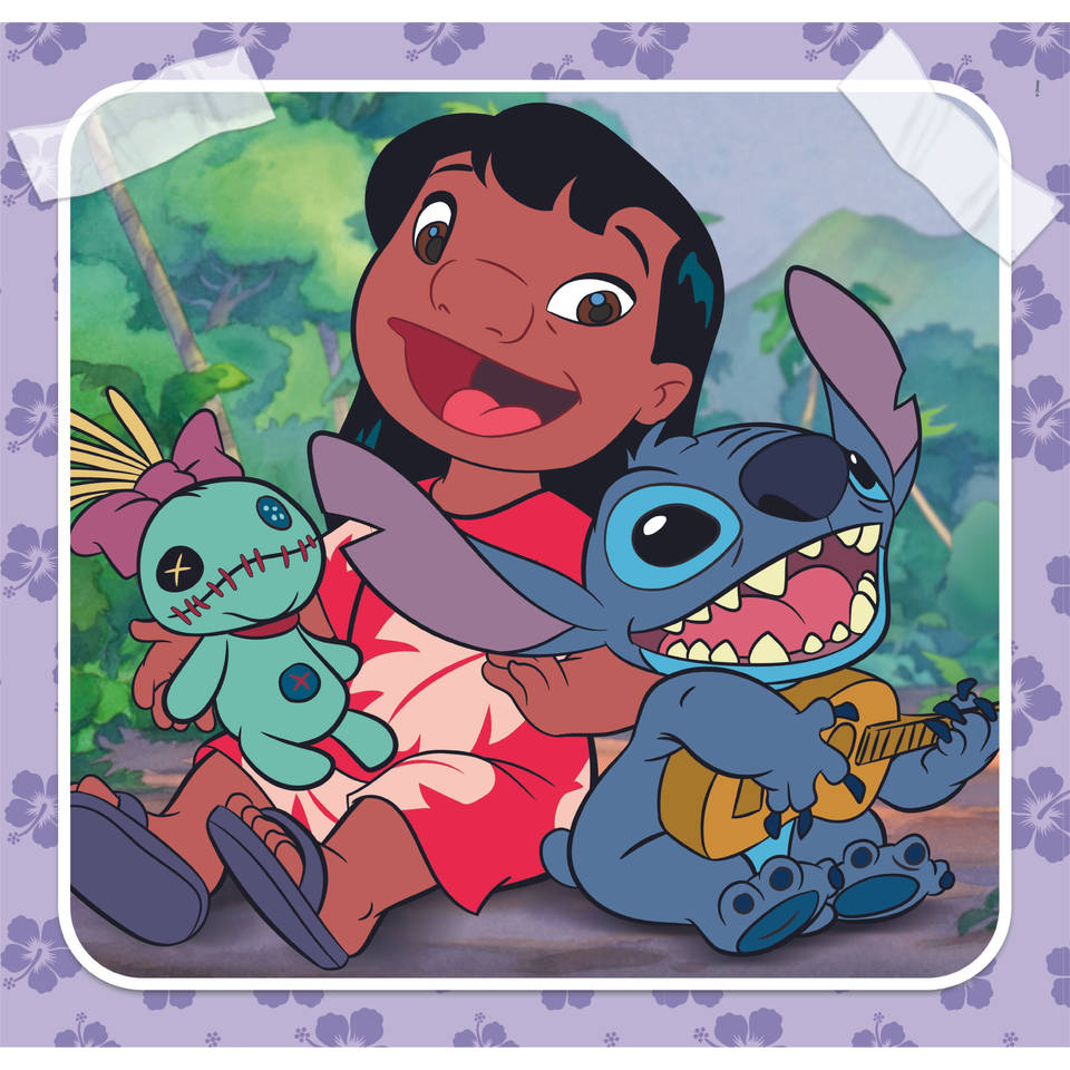 Clementoni Disney Stitch puzzelset - 3 x 48 puzzelstukjes