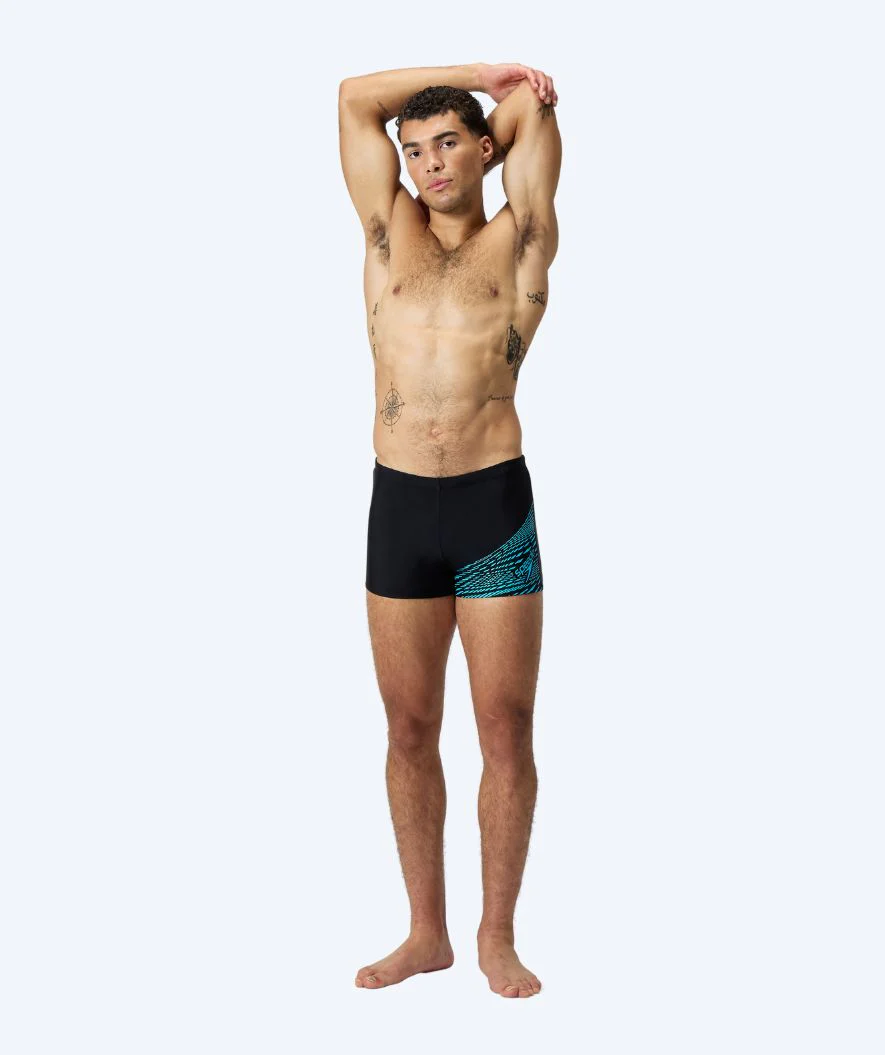 Speedo aquashorts til mænd - Medley Logo - Sort/lyseblå