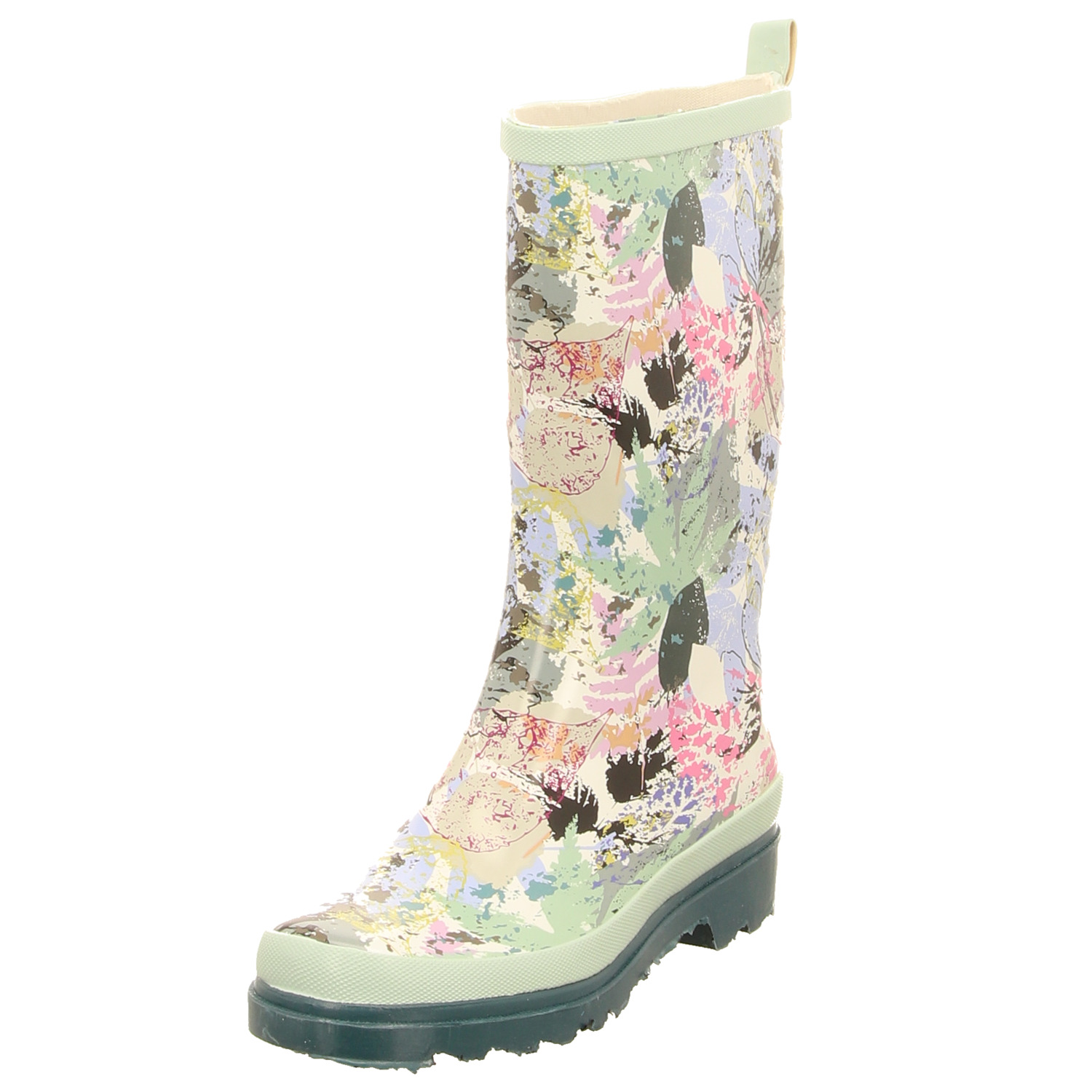 Beck Gummistiefel grün multi