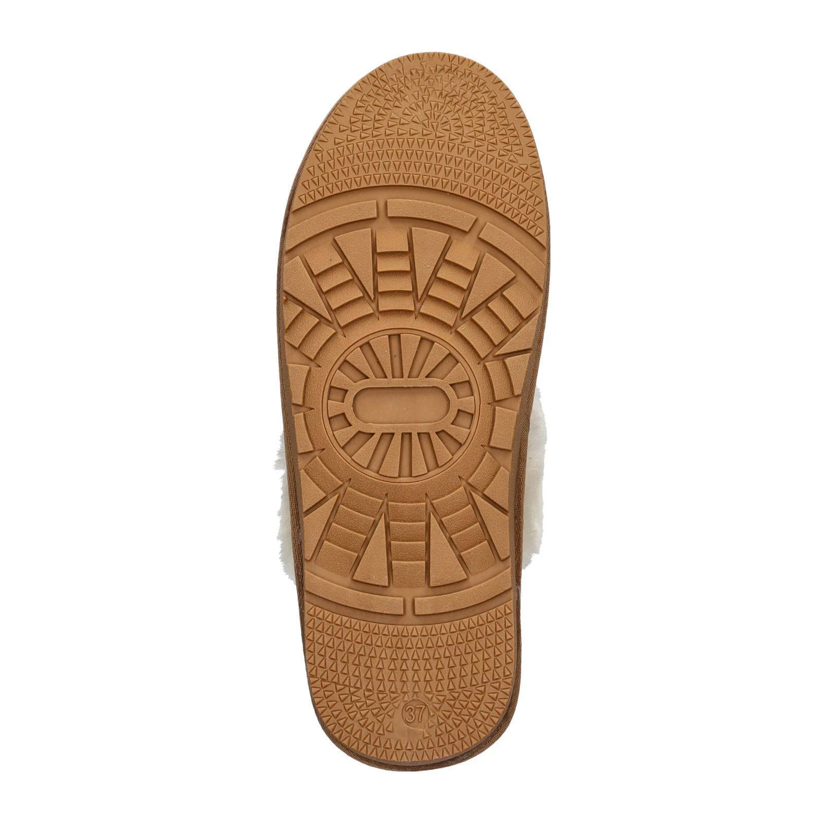 Nelson Home suède pantoffels cognac