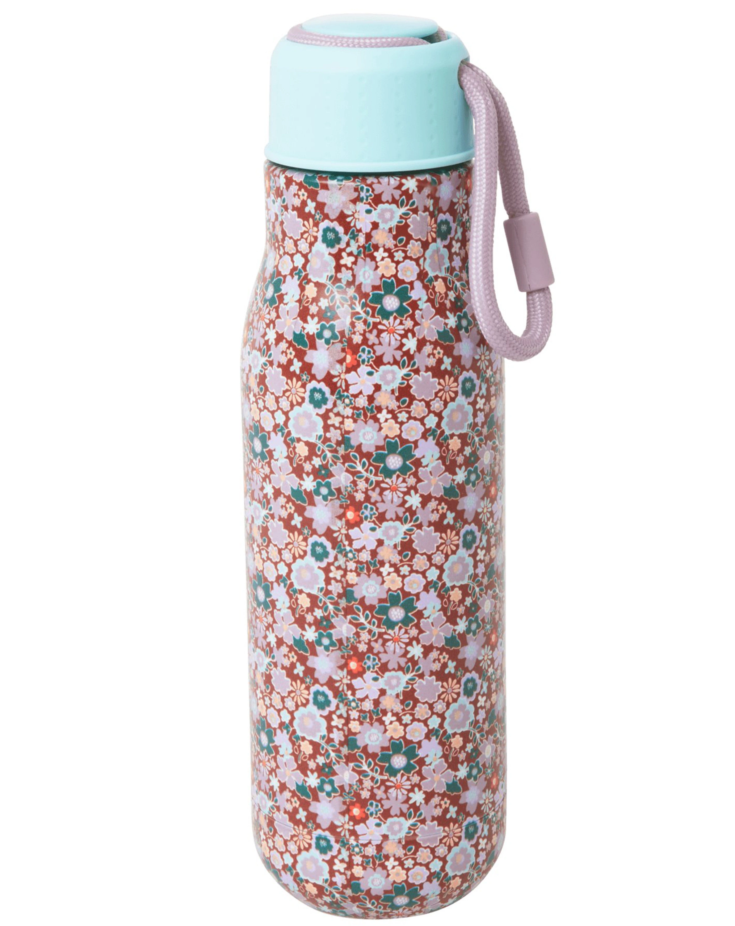 Edelstahl-Trinkflasche FLORAL FALL 0,5l in bunt