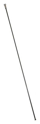 RAYON INOX NOIR TETE DROITE DT SWISS COMPETITION 2-1.8-2mm L 272mm SANS ECROU (UNITE)