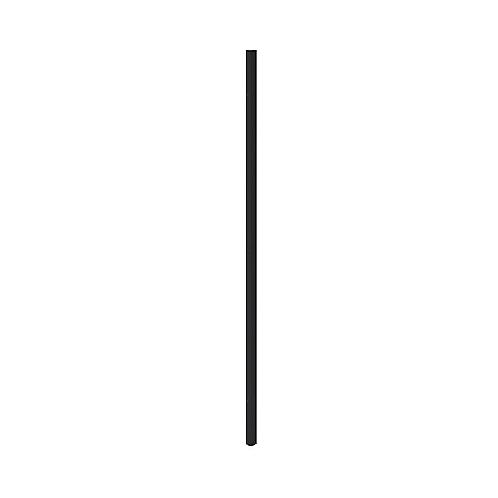Fileur d'angle GoodHome Pasilla coloris noir en MDF l.20,5 x H.89,5 x ép.1,8 cm
