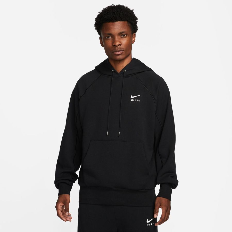 Nike Air Sweat à Capuche French Terry - Noir/Blanc