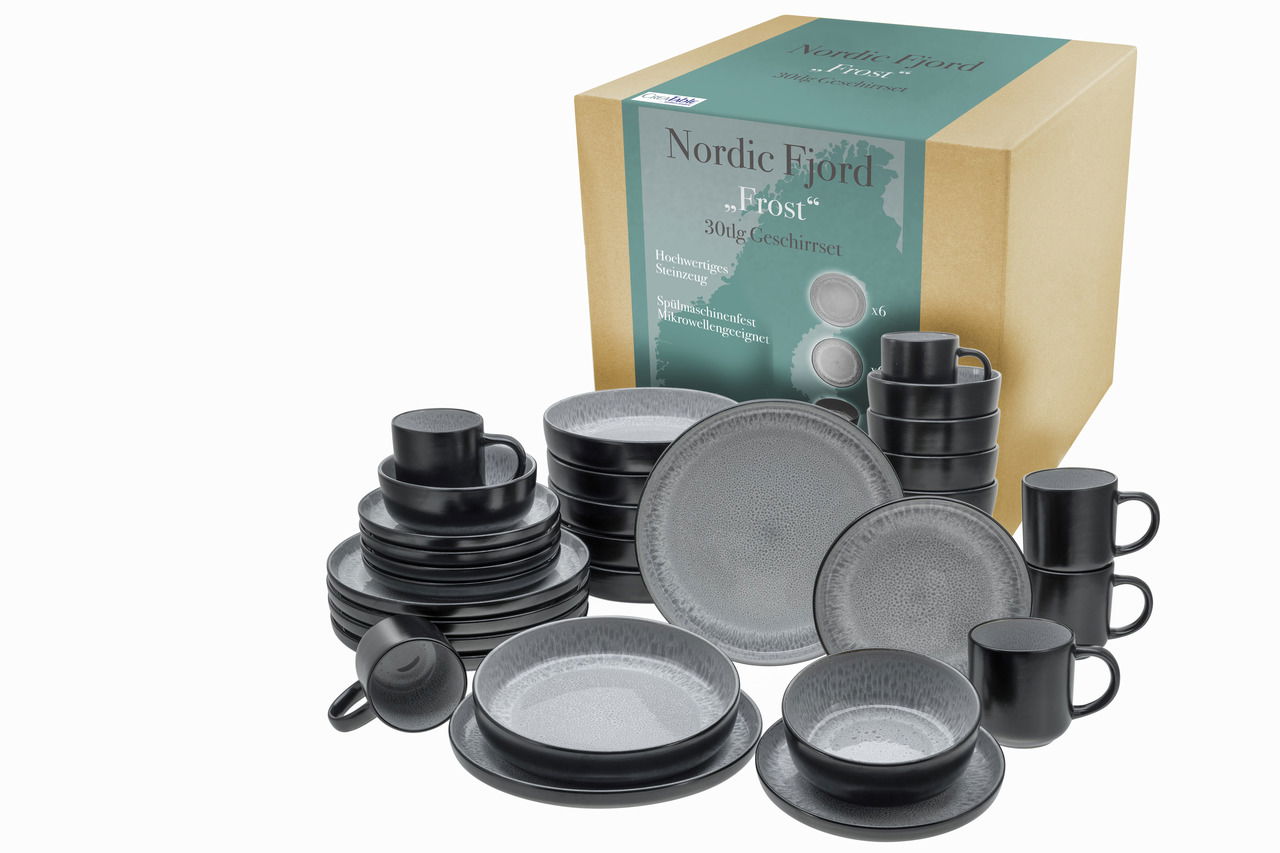 Creatable Kombiservice 30-tlg. Frost NORDIC FJORD