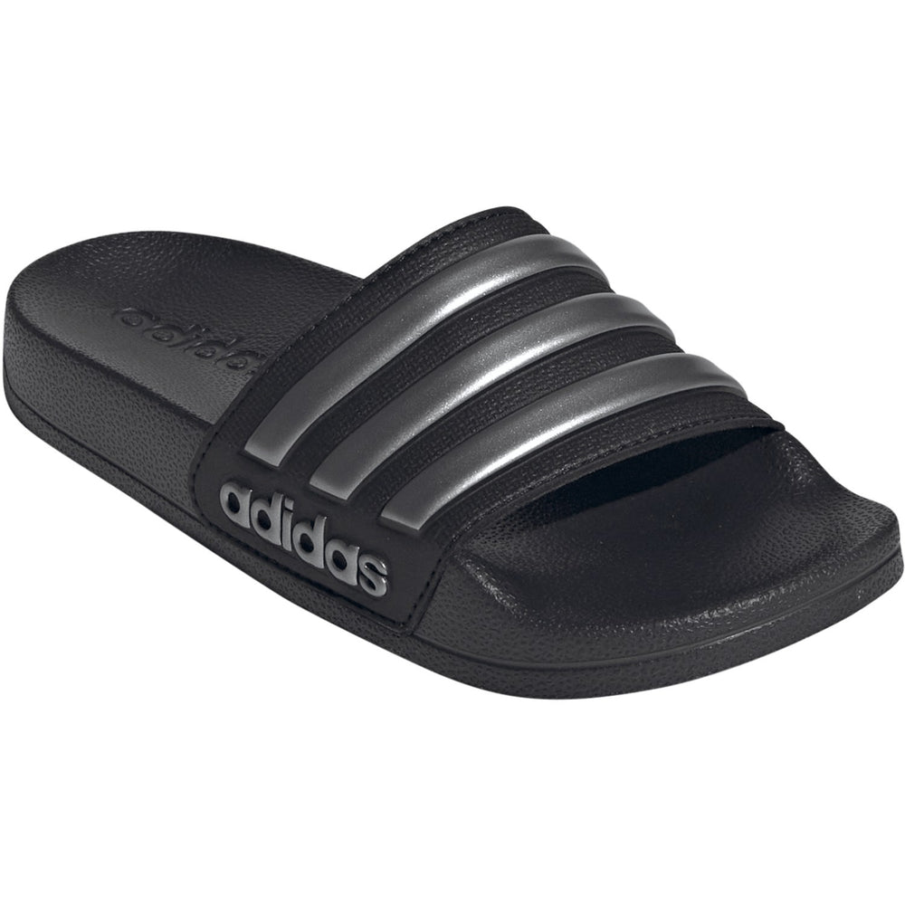 Køb adidas Originals Core Black/Iron Met./Core Black Adilette Shower K Sandal