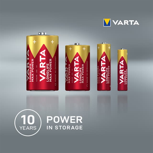 Varta Longlife Power AA batterii 7042378 10-pack (red)