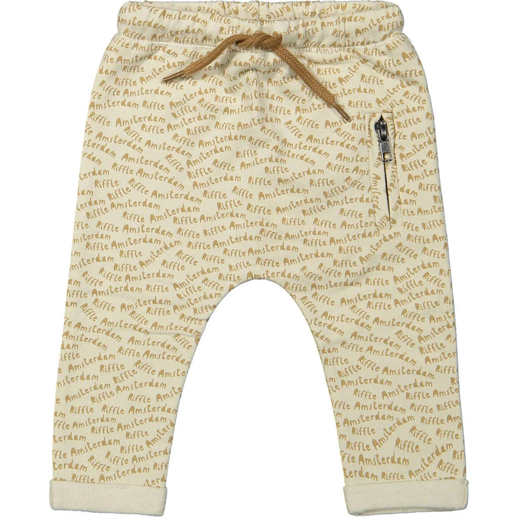 Riffle Amsterdam casual broek ecru