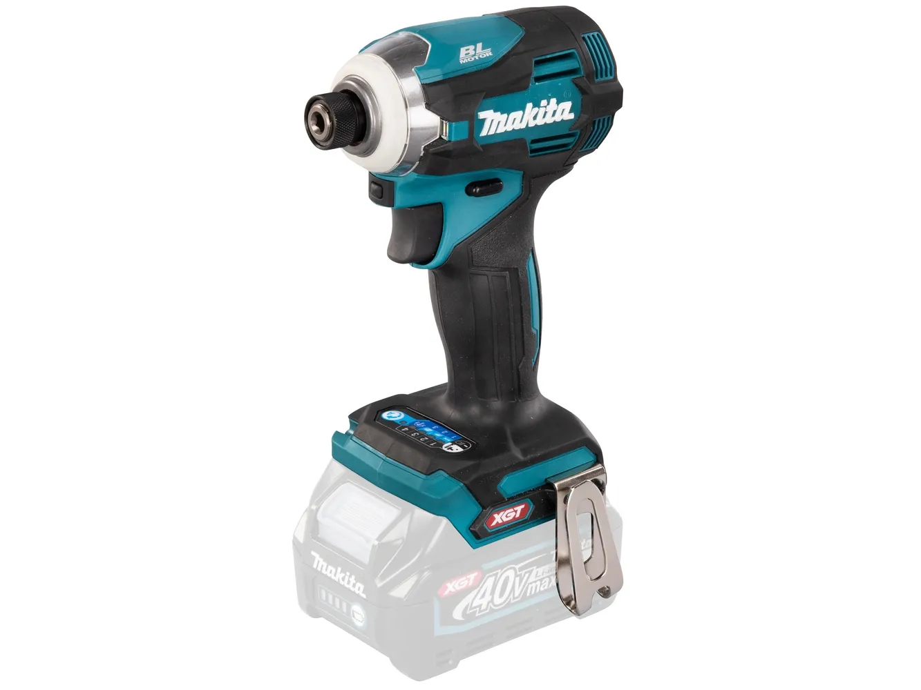 Makita TD001G - Støddriver - ledningfri - 600 W - 4-hastigheders - 1/4