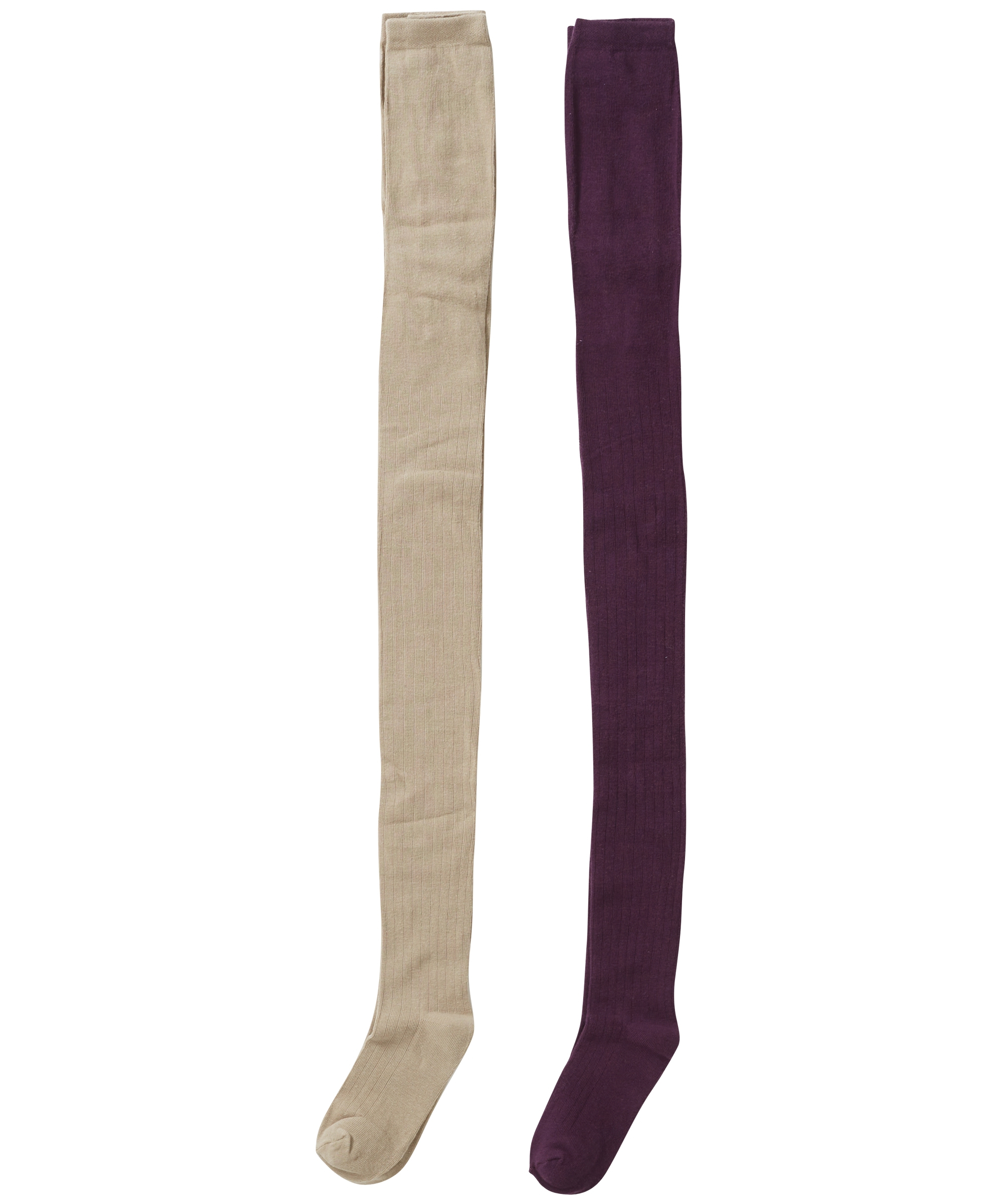 2-pack maillot uni rib