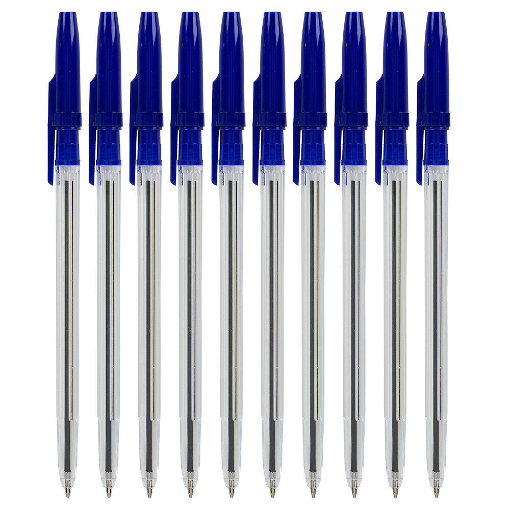 Stylo bille bleu x10