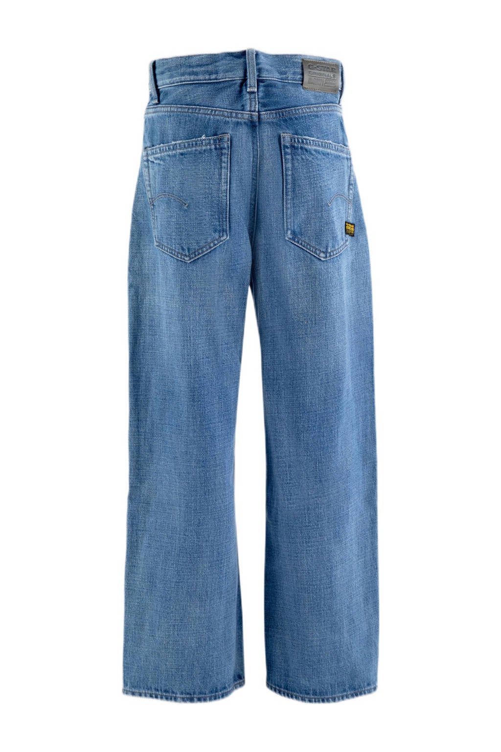 G-STAR high waist loose fit jeans light blue denim