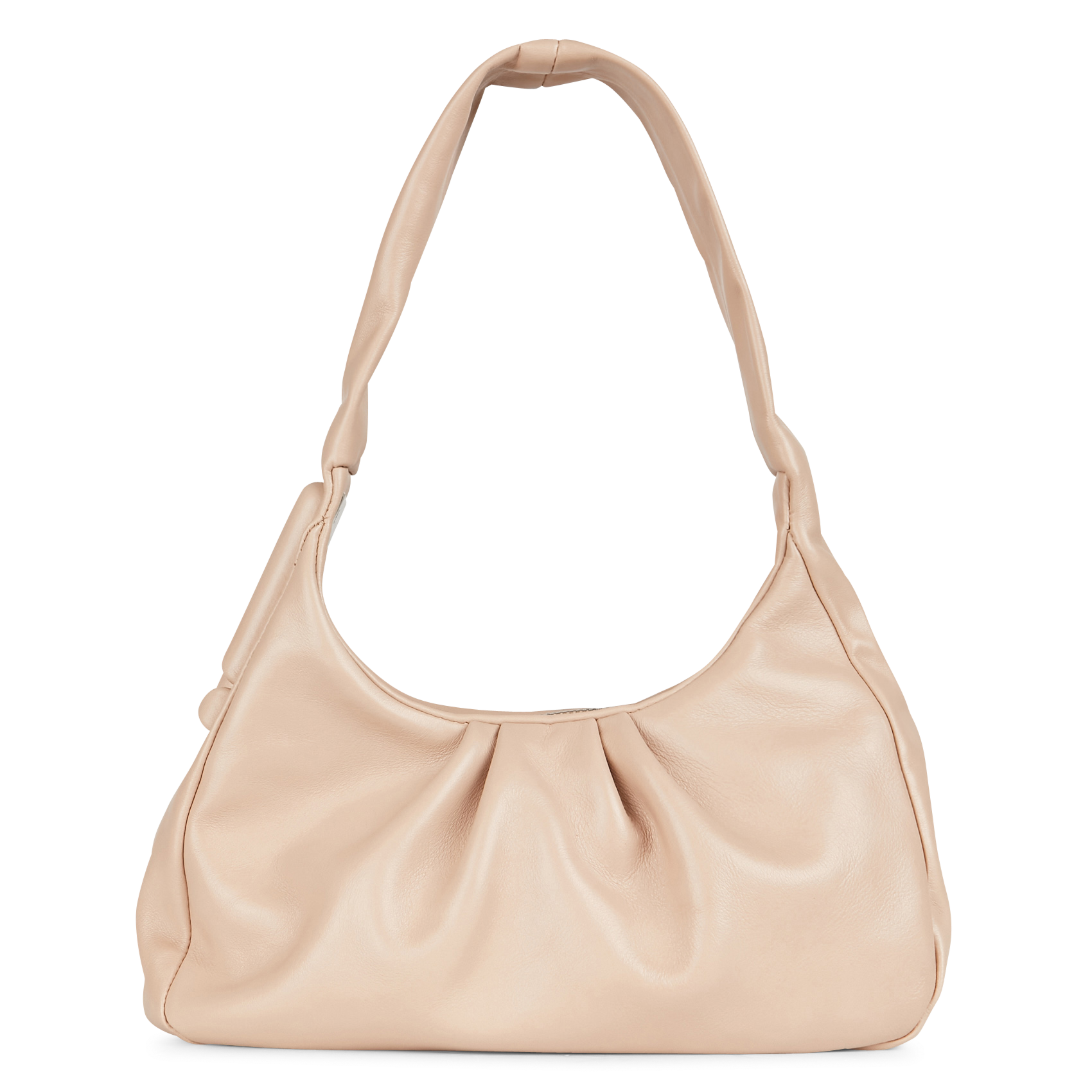 COCOON - Sac hobo en cuir de vachette | Beige