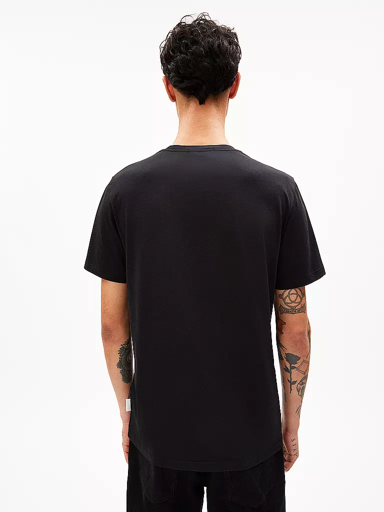 ARMEDANGELS T-Shirt JAAMES ROCKS schwarz
