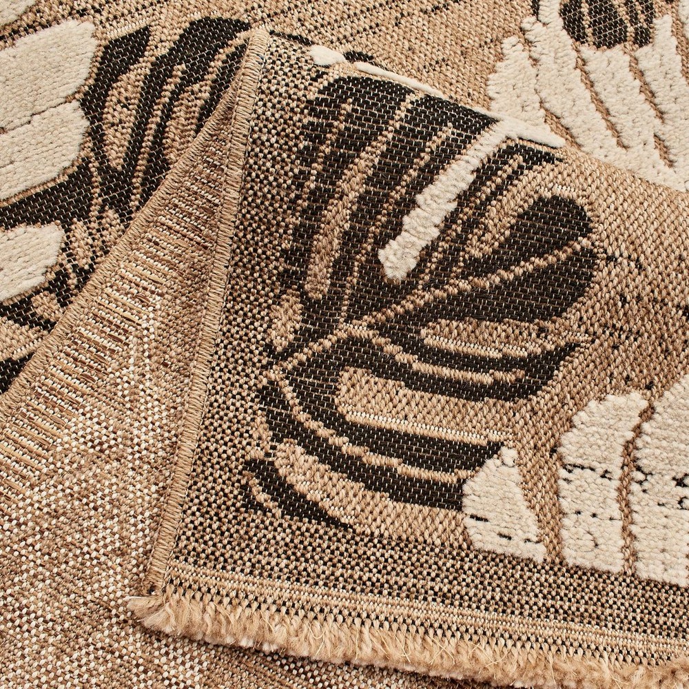 Tapis extérieur noir 160x230 cm