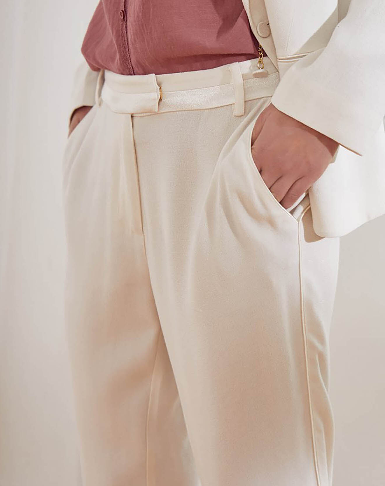 Swildens Pantalon Scoty écru/off white