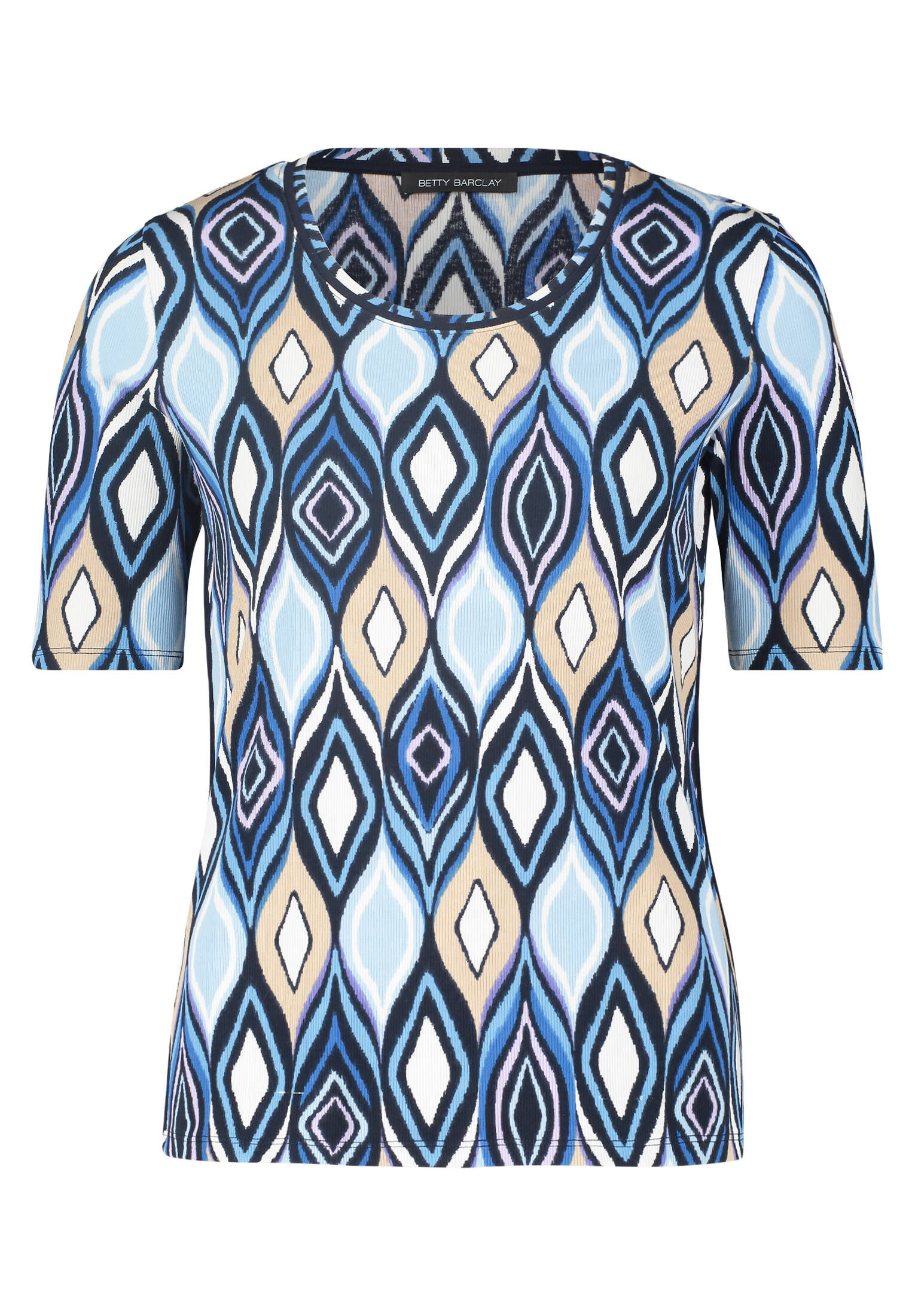 Betty Barclay| Damen Basic Shirt mit Rippenstruktur