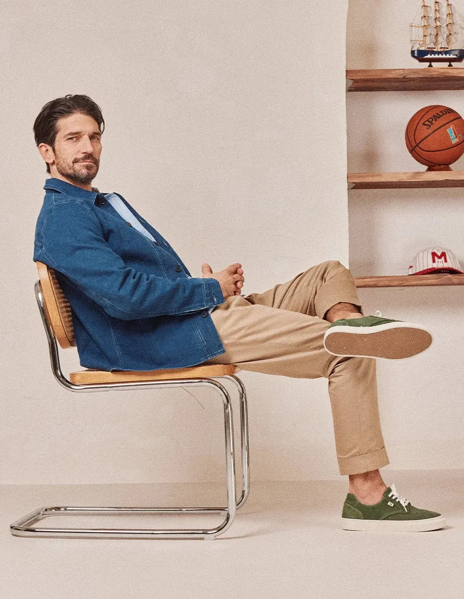 Baskets basses Alexandre M.Moustache