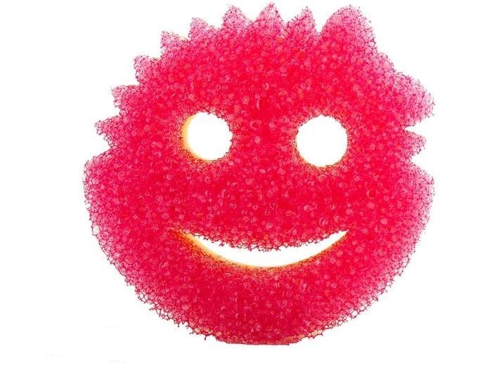 Scrub Daddy Scrub Mommy Original Putzschwamm 1 Stück, Pink Der Schwamm aus Shark Tank