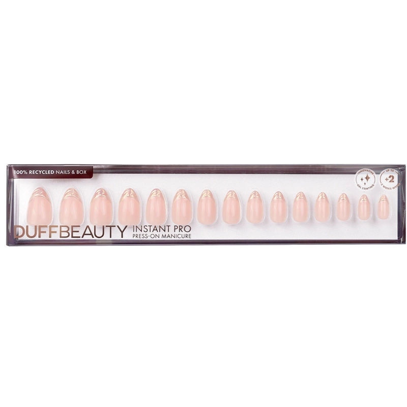 DUFFBEAUTY Reusable Instant Press-on Manicure 30 Pieces - French Fairy