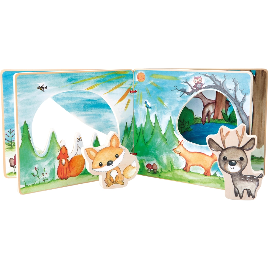 small foot® Bilderbuch Waldlandschaft interaktiv
