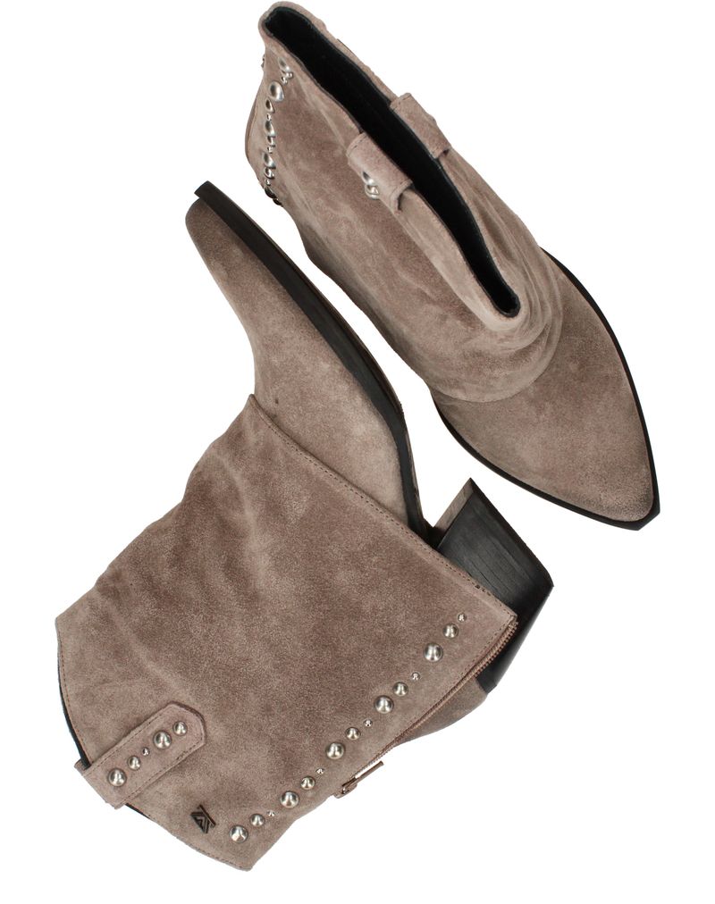 Lazamani Yara sleeve Enkellaarsjes Taupe Dames