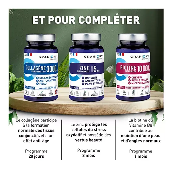 Granions Collagène Type I et II Pilulier 80 comprimés