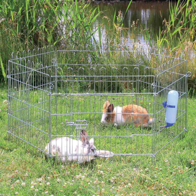 Trixie Freilaufgehege Natura verzinkt ø126cm