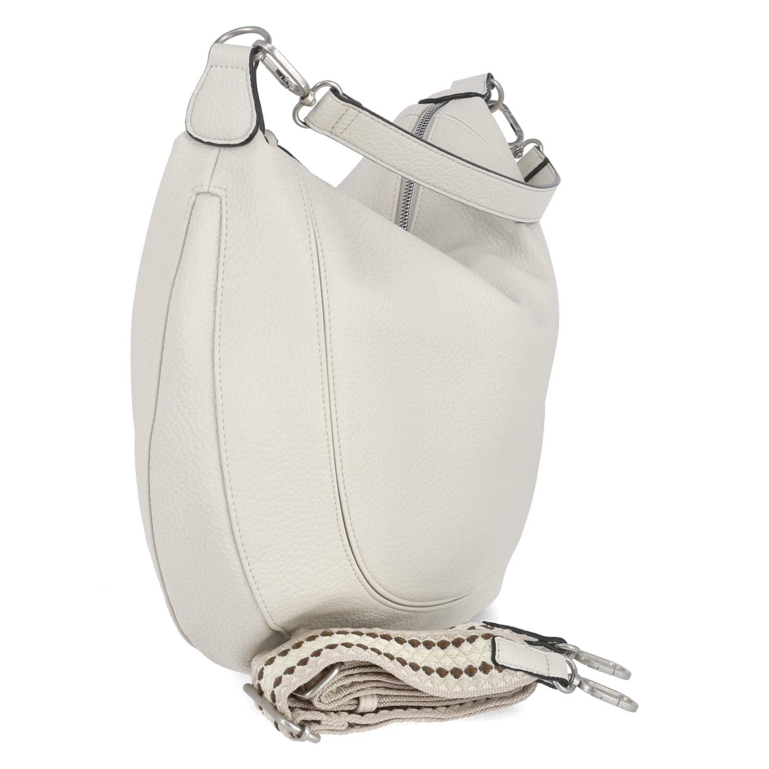 Fräulein Frida Hobo Bag - ecru