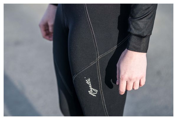 Cuissard Long Velo Sans Bretelless Avec Peau Rogelli Lucette - Femme - Noir