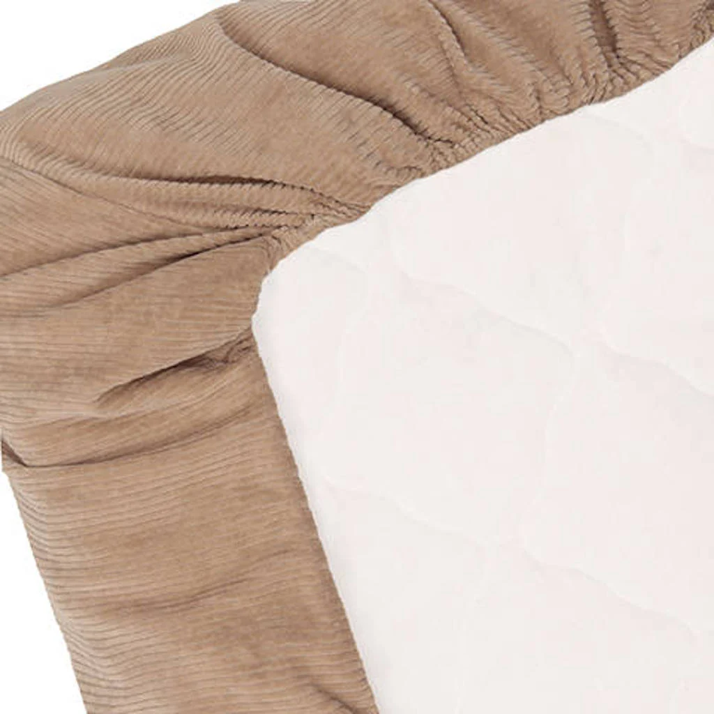 Tuck-Inn all season ledikantdeken Urban Taupe velvet rib