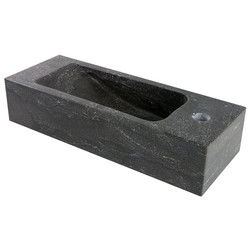 Lambini Designs Slim losse fontein 45x17cm natuursteen links