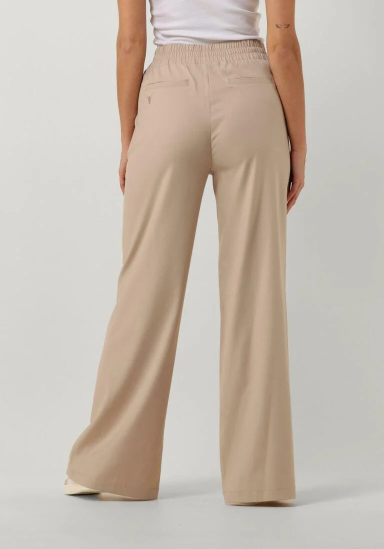 ALIX THE LABEL zand alix the label pantalon ladies woven wide leg pants