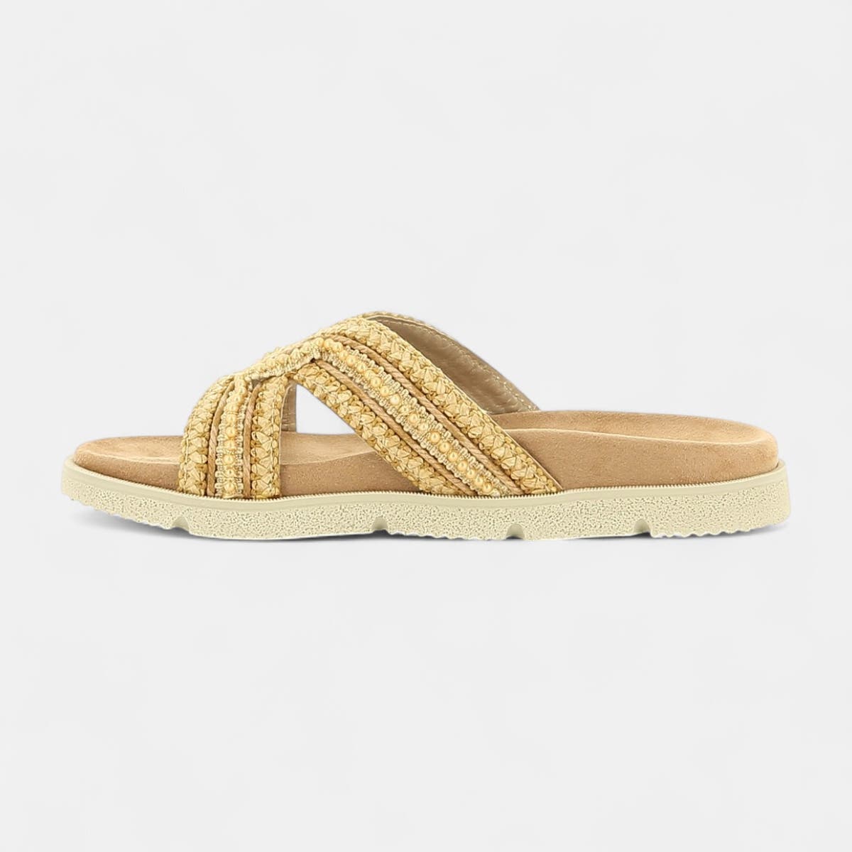 Mules Femme camel
