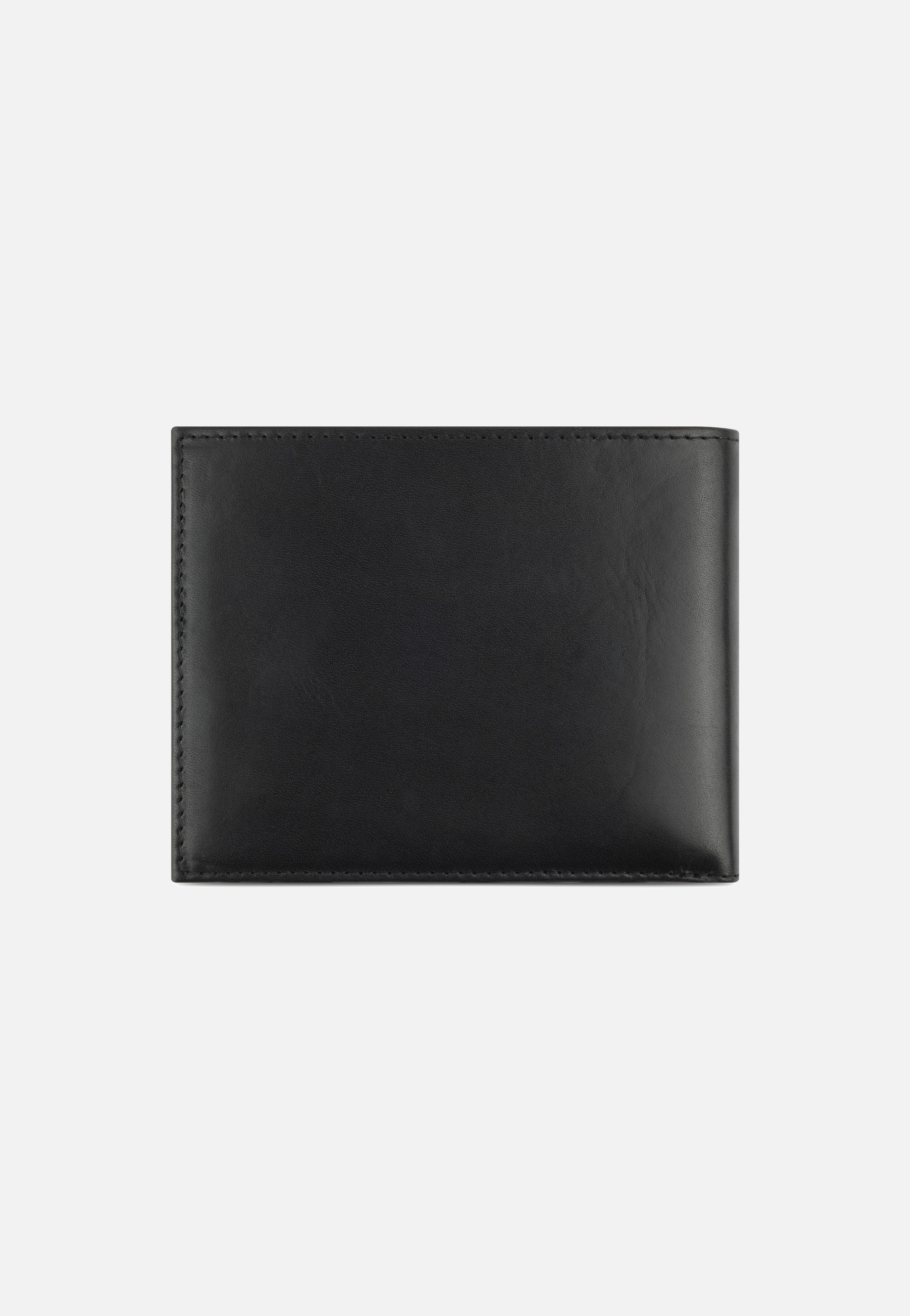 Nobile Horizontal with Flap Schwarz - Portemonnaie