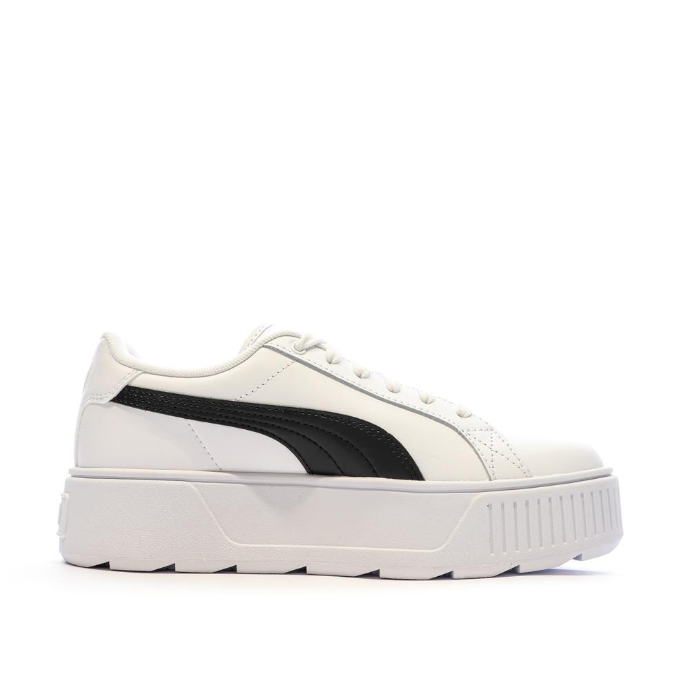 Puma Baskets Blanc/Noir Femme Puma Karmen L