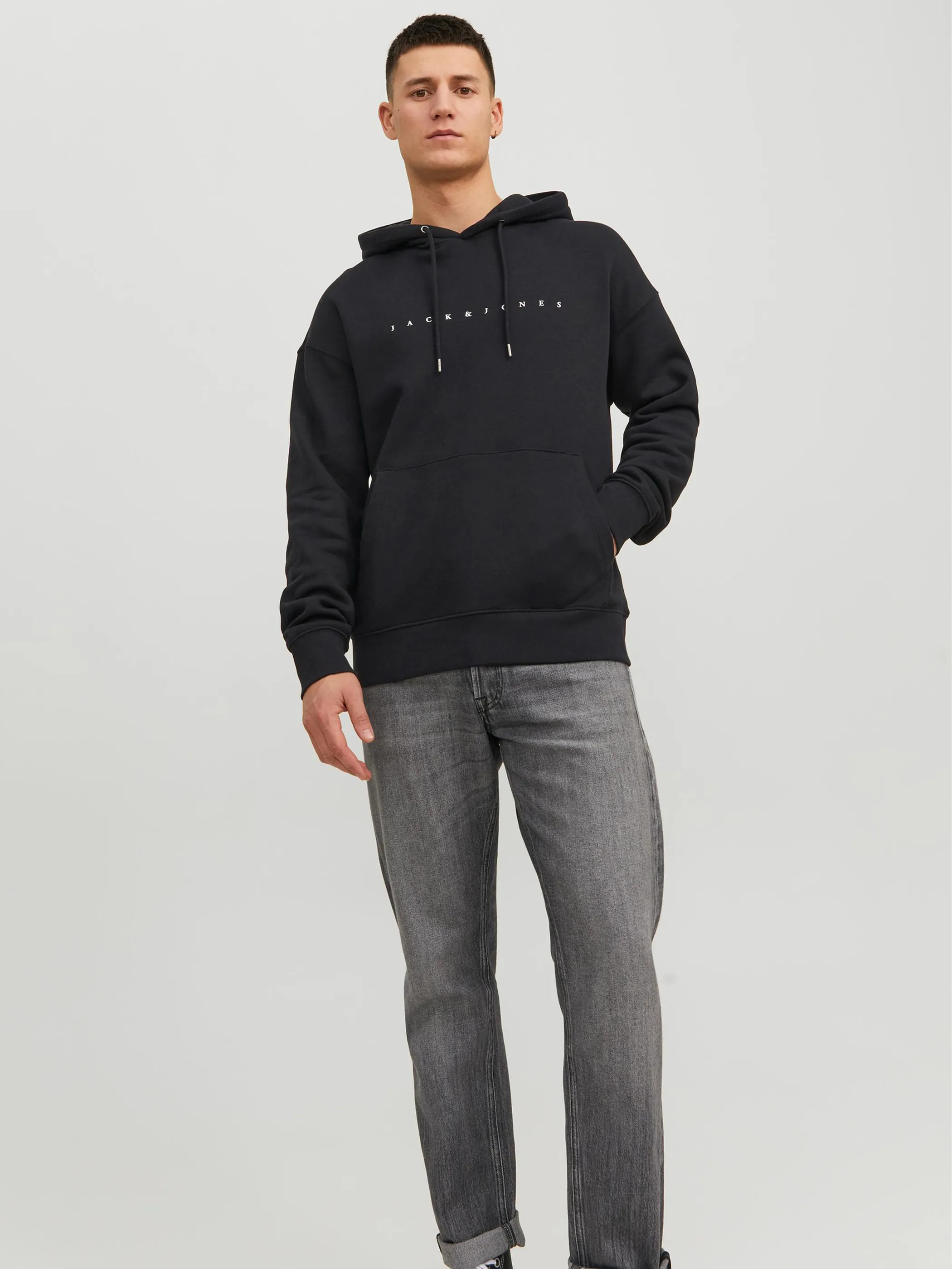 Jack&Jones 12233972 JJESTAR JJ SWEAT HOOD Hoodie
