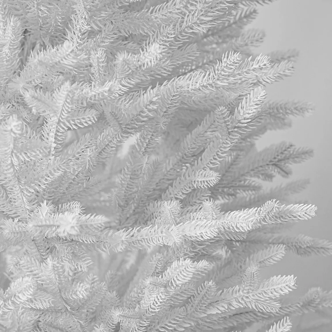 Sapin de Noël artificiel H210 cm Quebec Blanc