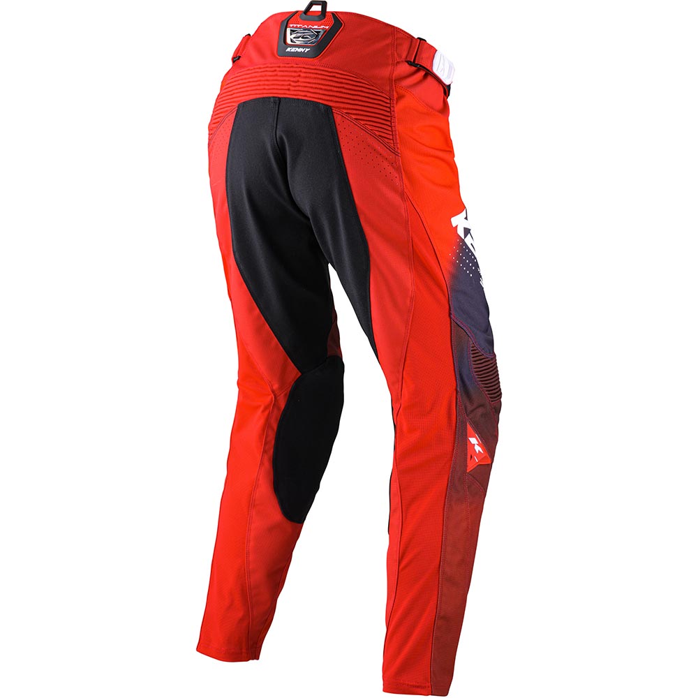 Kenny - Pantalon Titanium Tones Rouge / Noir