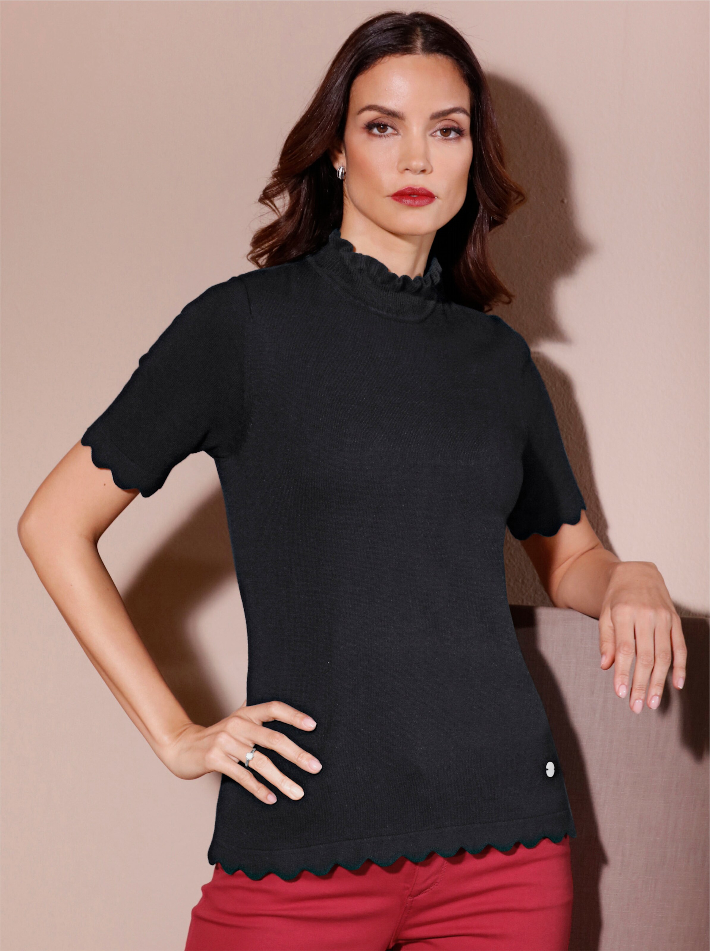 Modal-Polyamid-Pullover